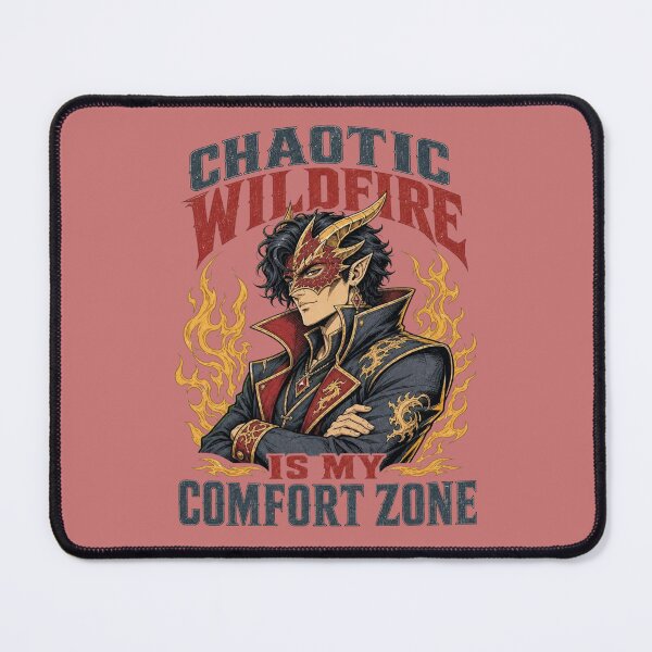 Item preview, Chaotic Wildfire Is My Comfort Zone Sorcerer Tabletop RPG designed and sold by Dice_Goblin_Studio.