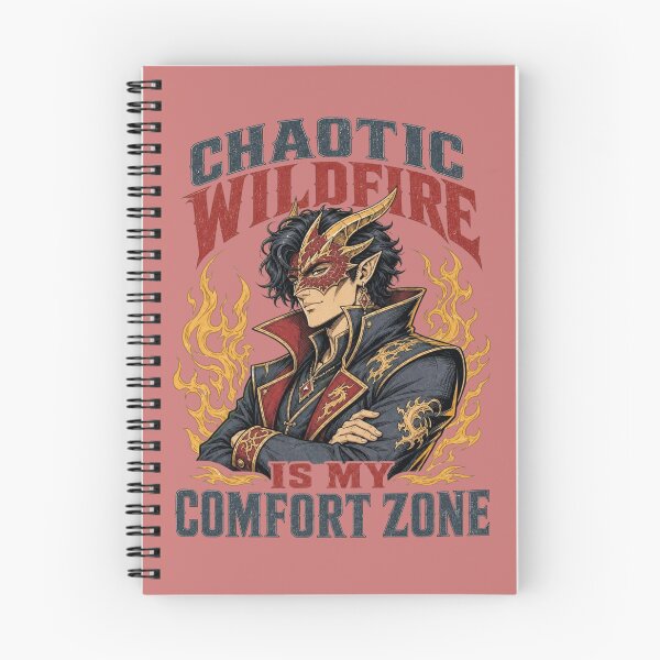 Item preview, Chaotic Wildfire Is My Comfort Zone Sorcerer Tabletop RPG designed and sold by Dice_Goblin_Studio.