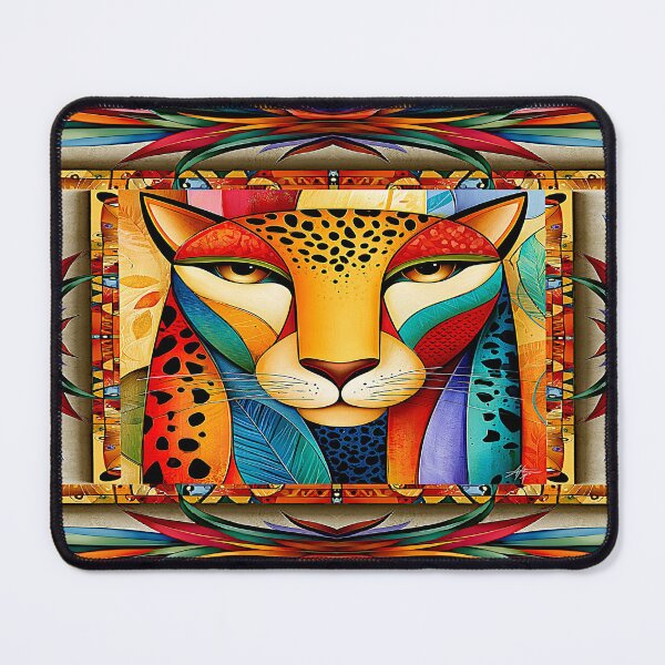 Item preview, A 439 Colorful Leopard Portrait designed and sold by Infopreneur1231.