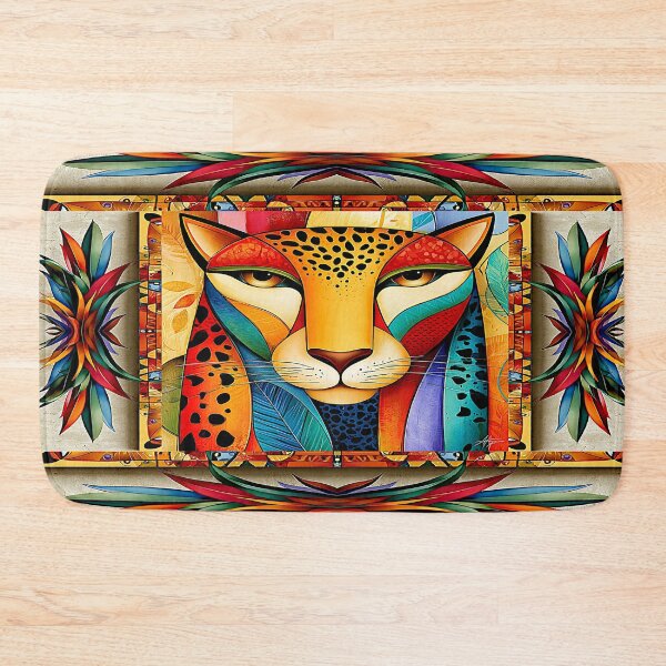 Item preview, A 439 Colorful Leopard Portrait designed and sold by Infopreneur1231.