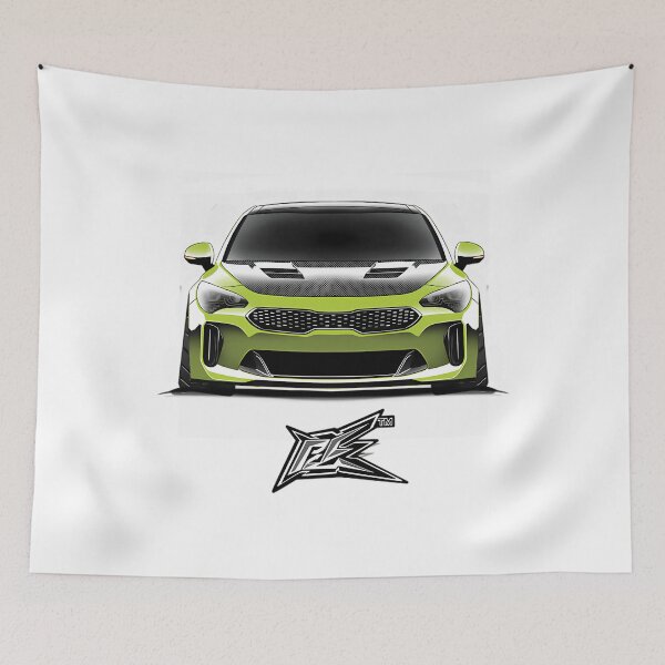 Item preview, Kia Stinger Gt Green designed and sold by 730Moto.