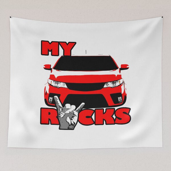 Item preview, My Koup Rocks- Red designed and sold by 730Moto.