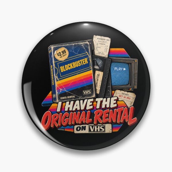 Item preview, I Have the Original Rental – Vintage VHS Nostalgia designed and sold by DopeyRobot.