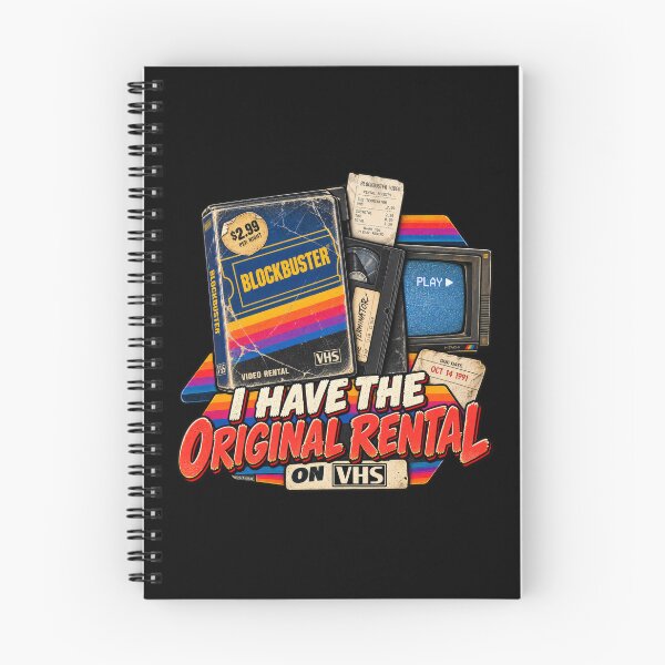 Item preview, I Have the Original Rental – Vintage VHS Nostalgia designed and sold by DopeyRobot.