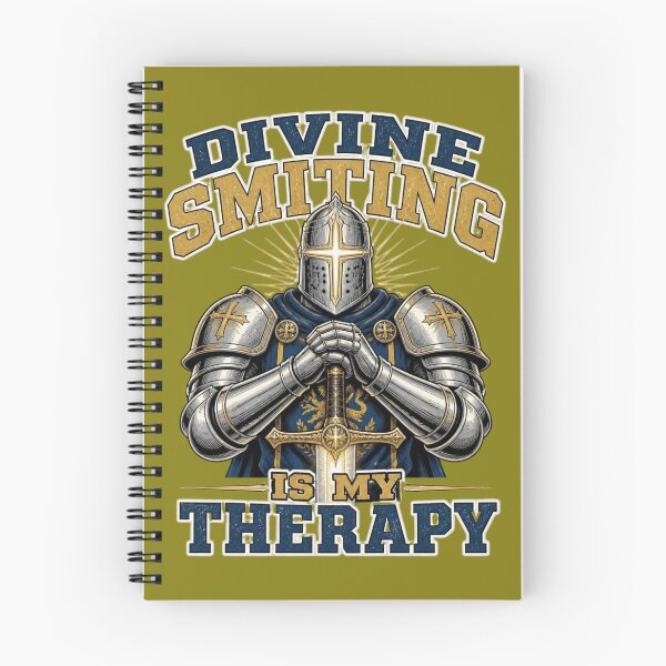 Item preview, Divine Smiting Is My Therapy Paladin Knight Tabletop RPG designed and sold by Dice_Goblin_Studio.