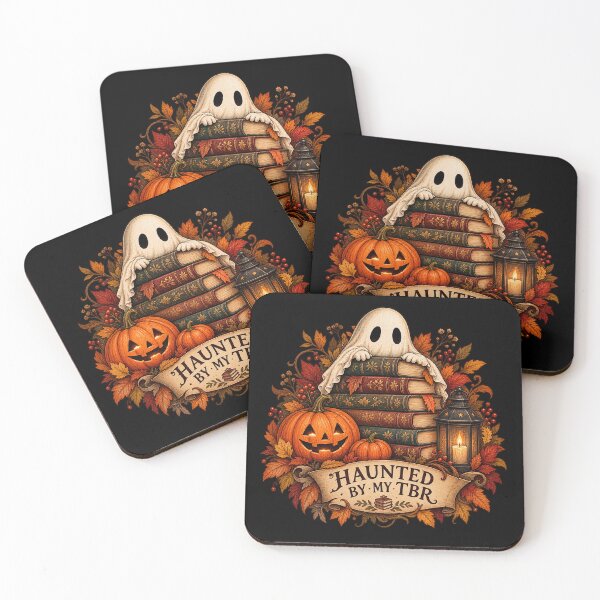 Item preview, Haunted by My TBR – Cozy Autumn Bookish Design designed and sold by Scarlett-Goods.