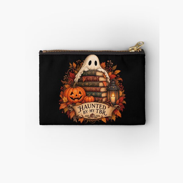 Item preview, Haunted by My TBR – Cozy Autumn Bookish Design designed and sold by Scarlett-Goods.