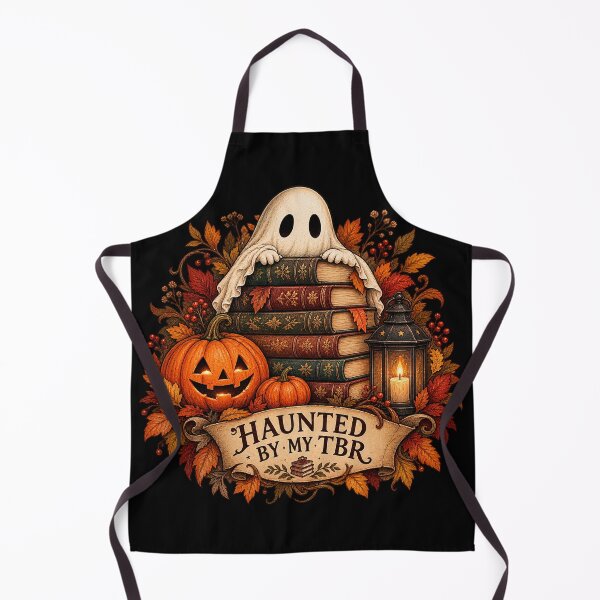 Item preview, Haunted by My TBR – Cozy Autumn Bookish Design designed and sold by Scarlett-Goods.