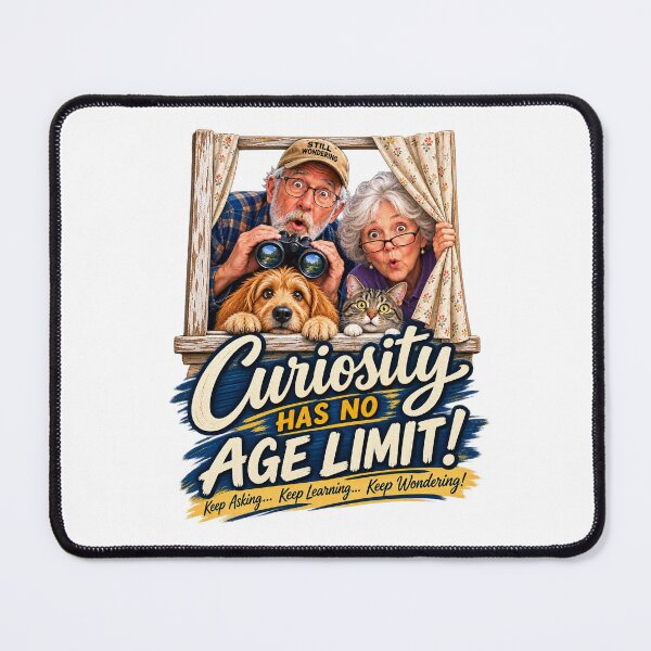 Item preview, Curiosity Never Gets Old designed and sold by PeanutGalSean.