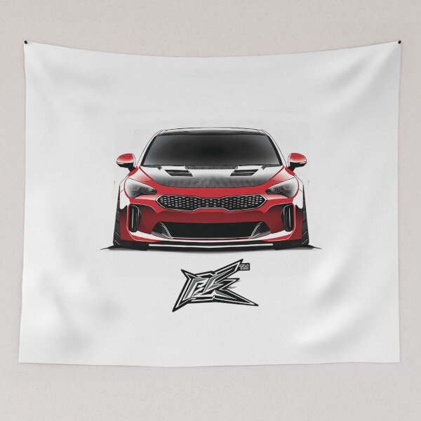 Item preview, Kia Stinger Gt Red designed and sold by 730Moto.