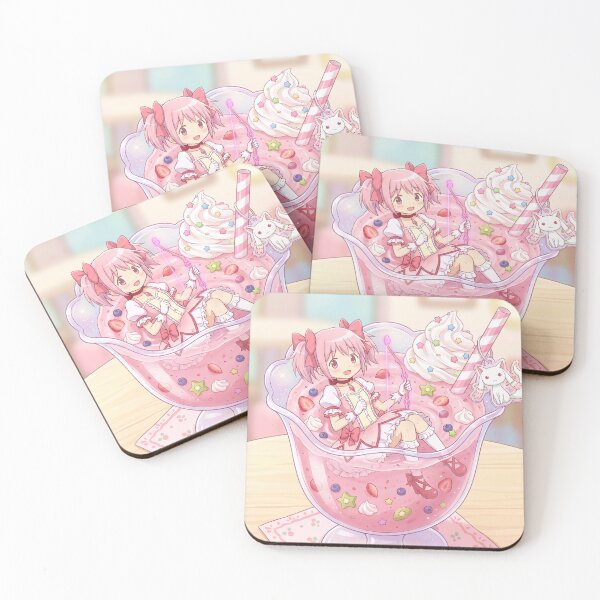 Item preview, Madoka inside cute pink drink designed and sold by Magimel.