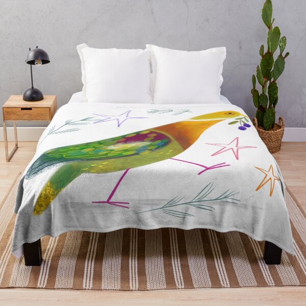 Item preview, Colorful Bird with Berries and Stars designed and sold by Drsadle39l.