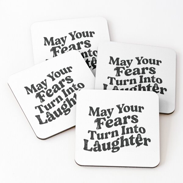 Item preview, May Your Fears Turn Into Laughter, Funny Spooky Halloween designed and sold by CloudyPress.