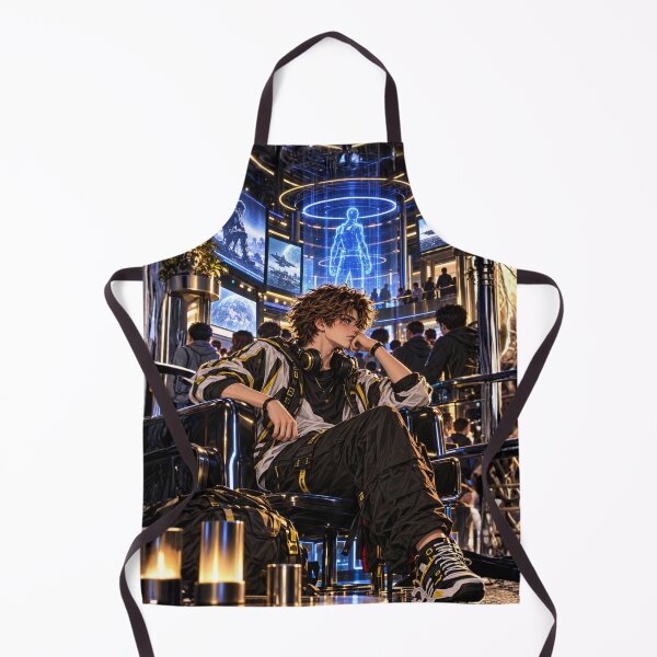 Item preview, Danix Cyberpunk Neon Arcade Poster Design designed and sold by Kenzie & Co.