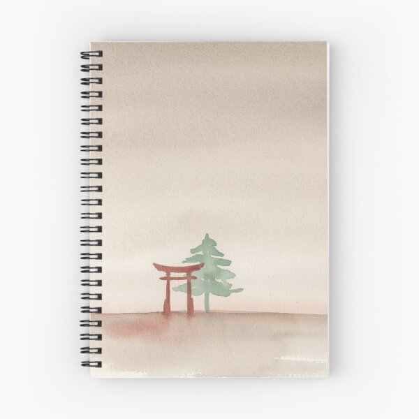Item preview, Vintage Watercolor Minimalist Torii Gate Japanese Art Vector designed and sold by Shutter-Dragon.