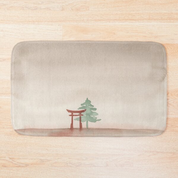 Item preview, Vintage Watercolor Minimalist Torii Gate Japanese Art Vector designed and sold by Shutter-Dragon.