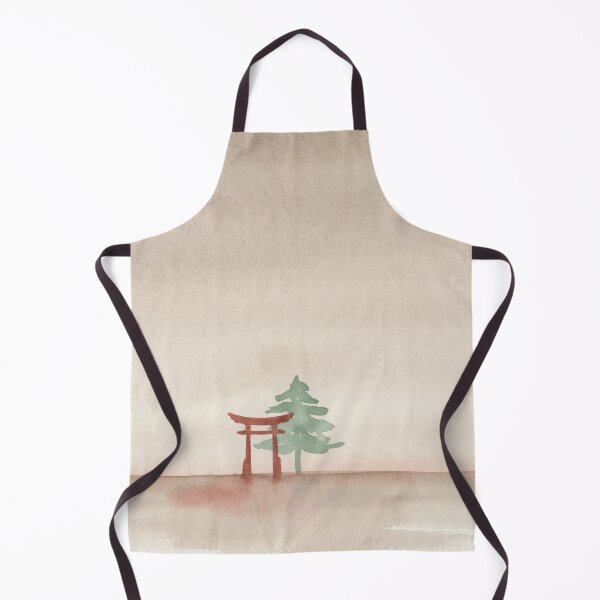 Item preview, Vintage Watercolor Minimalist Torii Gate Japanese Art Vector designed and sold by Shutter-Dragon.