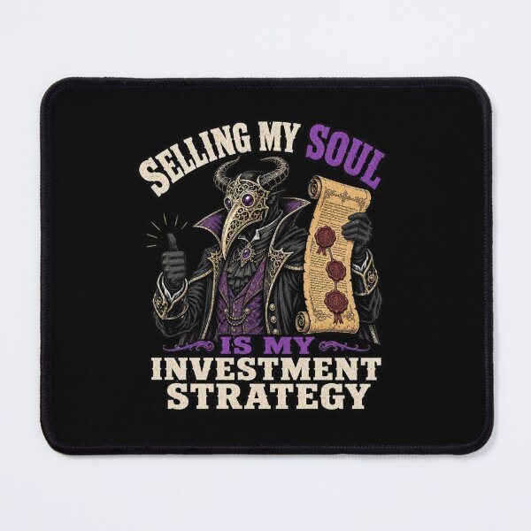 Item preview, Selling My Soul Is My Investment Strategy Warlock RPG designed and sold by Dice_Goblin_Studio.