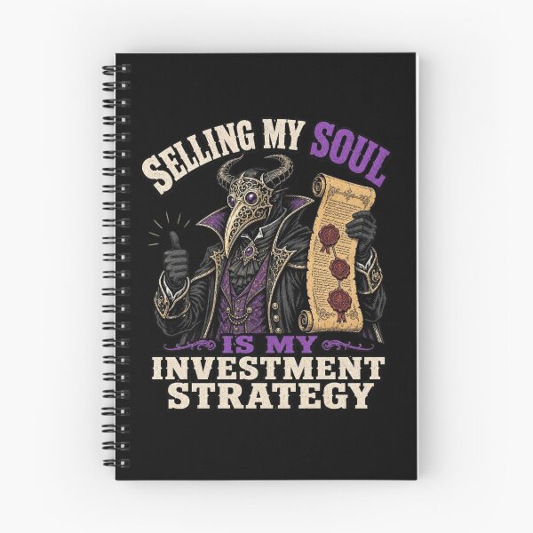 Item preview, Selling My Soul Is My Investment Strategy Warlock RPG designed and sold by Dice_Goblin_Studio.