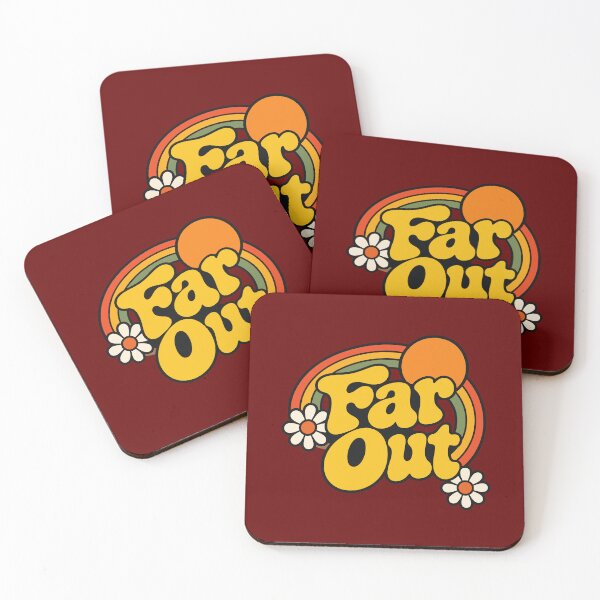 Item preview, Retro Far Out 70s Rainbow Daisy Graphic designed and sold by Far Out Goods.