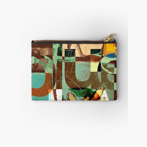 Item preview, Deep Blue Day Collage Art designed and sold by Lifer Art and Design.
