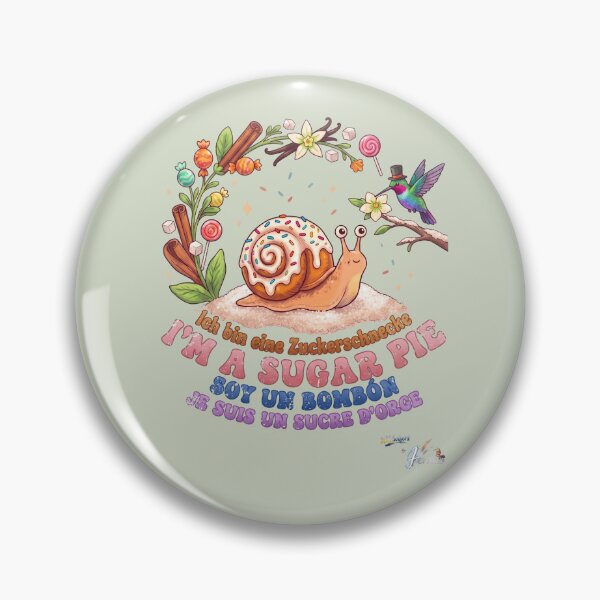 Item preview, WILDWISERS by HERMIE: Snail - I'm a sugar pie designed and sold by HERMIE-design.