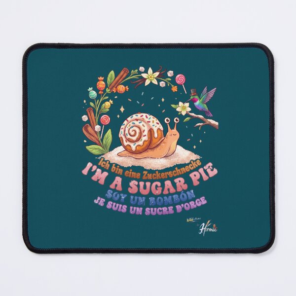 Item preview, WILDWISERS by HERMIE: Snail - I'm a sugar pie designed and sold by HERMIE-design.