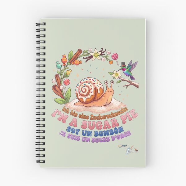 Item preview, WILDWISERS by HERMIE: Snail - I'm a sugar pie designed and sold by HERMIE-design.