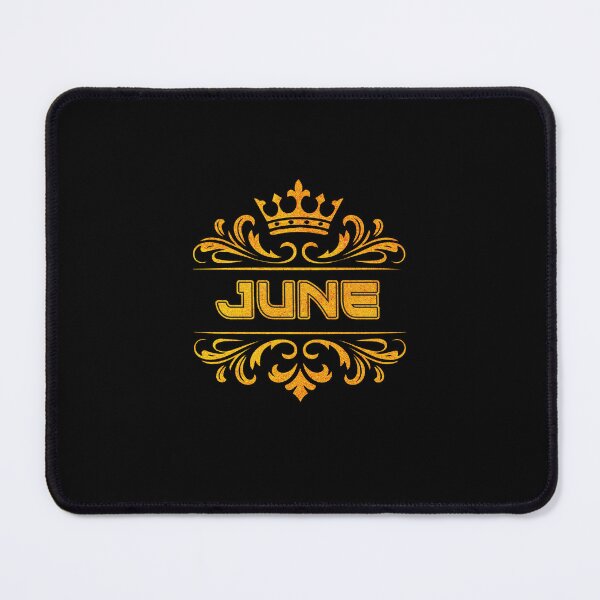 Item preview, June Personalized Name With Crown - Cool & Custom Gift for Girls, Teens designed and sold by Oussinc.