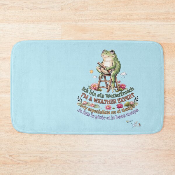 Item preview, WILDWISERS by HERMIE: Frog - I'm a weather expert designed and sold by HERMIE-design.