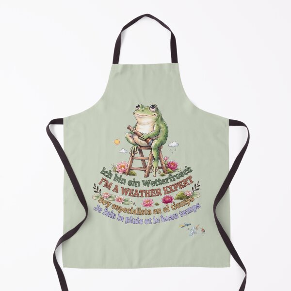 Item preview, WILDWISERS by HERMIE: Frog - I'm a weather expert designed and sold by HERMIE-design.