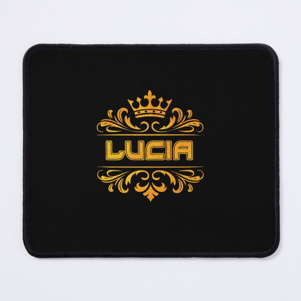 Item preview, Lucia Personalized Name With Crown - Cool & Custom Gift for Girls, Teens designed and sold by Oussinc.