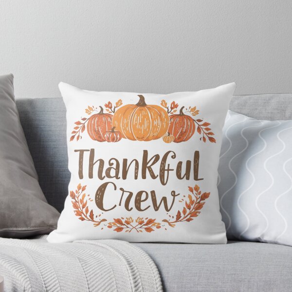 Item preview, Thankful Crew: Fall Harvest & Thanksgiving Family Squad designed and sold by VibranPalette.