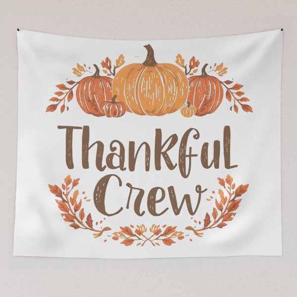 Item preview, Thankful Crew: Fall Harvest & Thanksgiving Family Squad designed and sold by VibranPalette.
