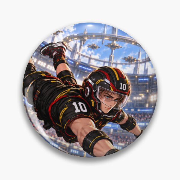 Item preview, Danix Cyberpunk Sky Dive Poster Design designed and sold by Kenzie & Co.