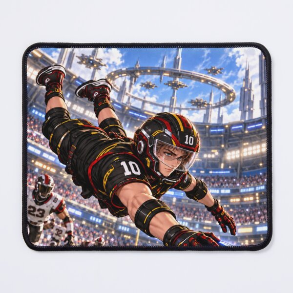 Item preview, Danix Cyberpunk Sky Dive Poster Design designed and sold by Kenzie & Co.
