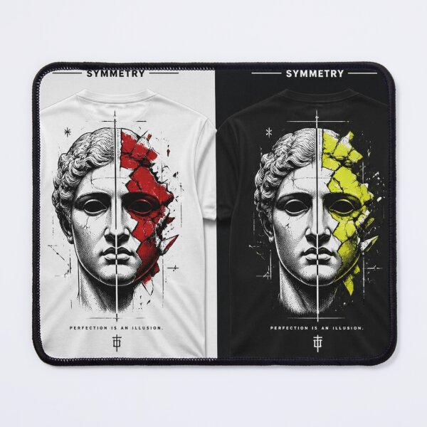 Item preview, Broken Symmetry Greek Statue Streetwear Design designed and sold by Lespribos .