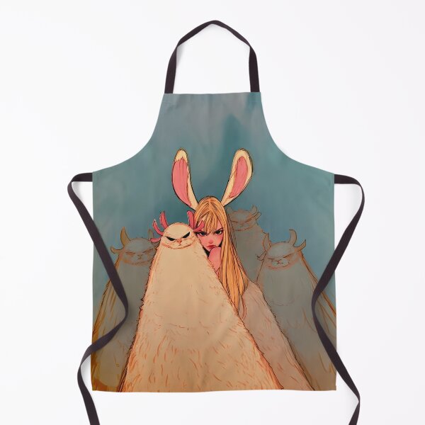 Item preview, Bunny Ears Anime Girl Fluffy Creature Monsters Art designed and sold by Lunat1kk.
