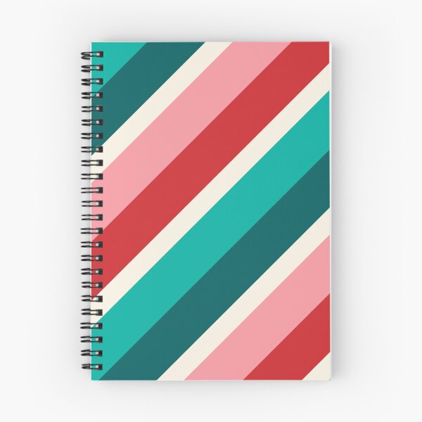 Item preview, Retro Diagonal Christmas Candy Stripe designed and sold by YesterdayColl.