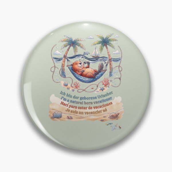 Item preview, WILDWISERS by HERMIE: Beaver - I'm a natural born vacationer designed and sold by HERMIE-design.