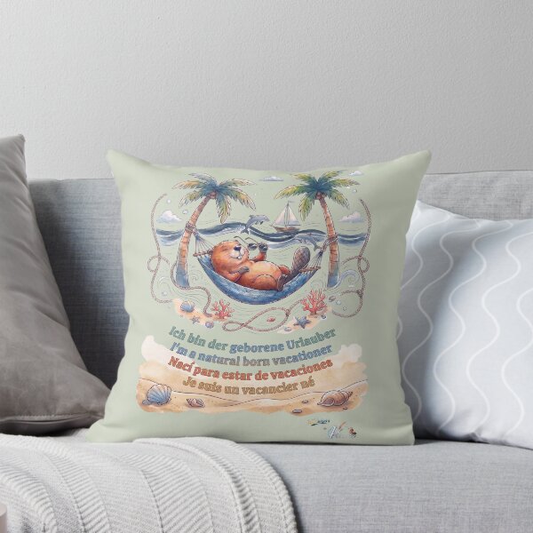Item preview, WILDWISERS by HERMIE: Beaver - I'm a natural born vacationer designed and sold by HERMIE-design.