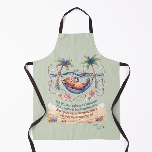 Item preview, WILDWISERS by HERMIE: Beaver - I'm a natural born vacationer designed and sold by HERMIE-design.
