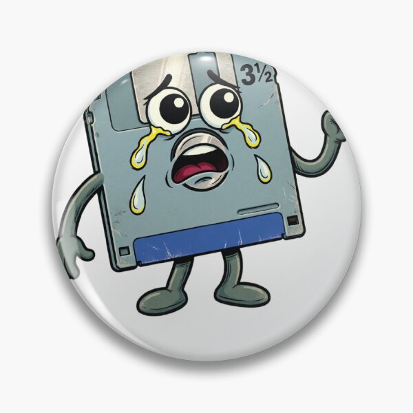 Item preview, Funny Retro Floppy Disk Crying to Cloud Tech Humor designed and sold by VISIONSTURME.