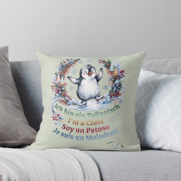 Item preview, WILDWISERS by HERMIE: Penguin - I'm a clutz designed and sold by HERMIE-design.