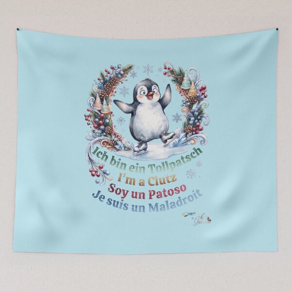 Item preview, WILDWISERS by HERMIE: Penguin - I'm a clutz designed and sold by HERMIE-design.