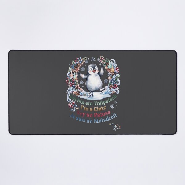 Item preview, WILDWISERS by HERMIE: Penguin - I'm a clutz designed and sold by HERMIE-design.