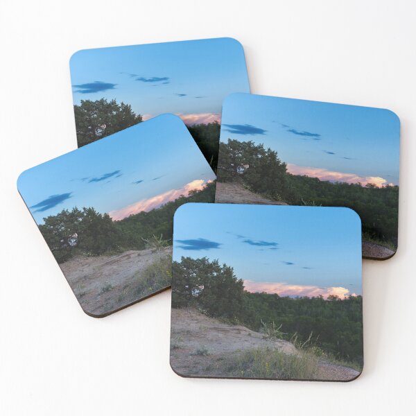 Item preview, Sunset in the Badlands with the moon designed and sold by lisavonbiela.