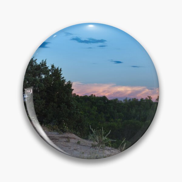 Item preview, Sunset in the Badlands with the moon designed and sold by lisavonbiela.