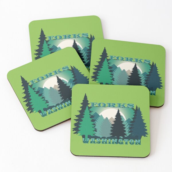 Item preview, Forks Washington Logo Green designed and sold by WhimsySweet.