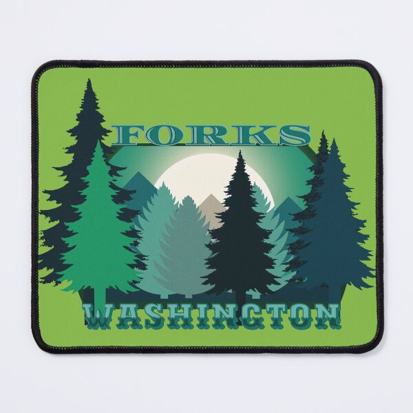 Item preview, Forks Washington Logo Green designed and sold by WhimsySweet.
